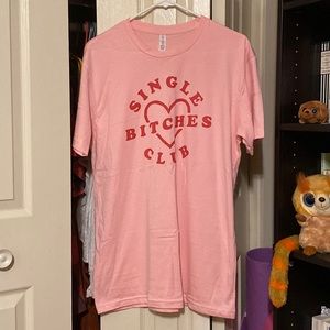 Dolls Kill Pink Singles Club Shirt
